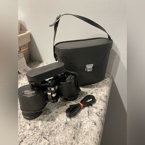 Vintage Sears Binoculars Model No 6212 7x35 mm fully amber coated made in Japan